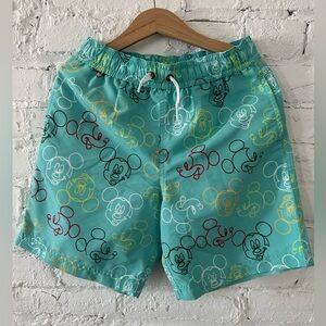 Hanna Andersson Mickey Swim Trunks size 8